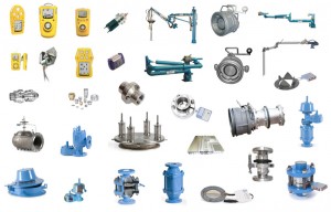 Products-breather-valves-Flame-arresters-breakaway-couplers-API-loading-arms-Construction
